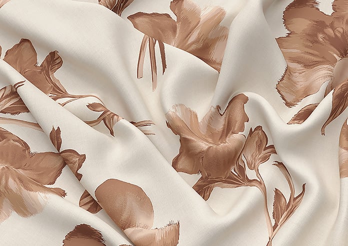 Ted Baker Midnight Garden, Terracotta - Twist&Fit Roman Blind - Image 4